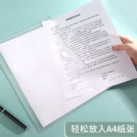 Túi đựng tài liệu khóa bấm trong suốt a4 túi đựng tài liệu ôn thi công suất lớn dày túi đựng tài liệu chuyên dụng học sinh THCS túi phân loại tài liệu chính thức túi đựng hồ sơ bằng nhựa đựng tài liệu gia dụng túi kín chống thấm