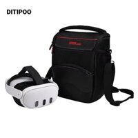 Túi đựng tai nghe VR chống sốc DITIPOO, Hộp đựng phụ kiện đa năng chống nước dung tích lớn cho Meta Quest 3S / HTC VIVE Focus Vision