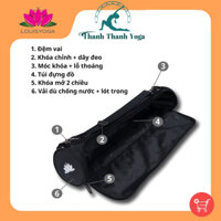 Túi đựng thảm YOGA cao su cao cấp LOUIS DIAMOND