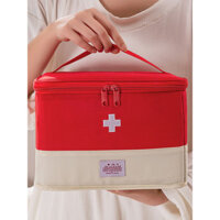 Túi đựng thuốc khẩn cấp tại nhà, túi lưu trữ dung tích lớn, túi du lịch ngoài trời, túi y tế cho học sinh tiểu học
