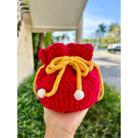 túi đựng tiền bằng len cho bé