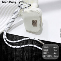 Túi đựng tiền xu mini mặt dây chuyền Nico Pony