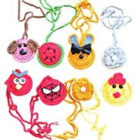 Túi đựng tỏi bằng len cho bé