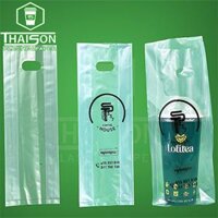 Túi Đựng Trà Sữa 1 Ly Xếp Hông