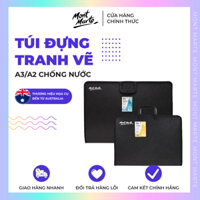 Túi đựng tranh vẽ tiện lợi Mont Marte size A2, A3