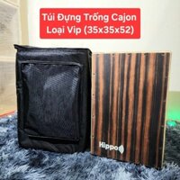 Túi đựng trống Cajon Loại Cao Cấp Nhất | Bao Trống Cajon Hippo Chính Hãng 2025 - Có Quai Đeo