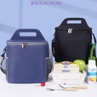 Túi đựng tủ lạnh đá ZHUXAOWAN, Túi làm mát cách nhiệt di động chống nước, Túi đựng đồ ăn trưa cách nhiệt bền bỉ thời trang