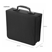 Túi đựng ví CD DVD dung lượng lớn chống nước Hộp đựng đĩa Album [cozyhome11.vn]