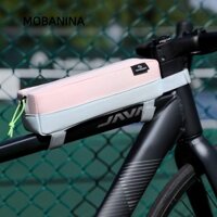Túi đựng xe đạp MOBANINA, Túi đựng điện thoại xe đạp Polyester 300D chống nước, Túi đựng xe đạp đường trường MTB nhỏ gọn có thể điều chỉnh nhẹ di động