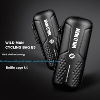 Túi đựng xe đạp Wildman Wilderness / Bộ dụng cụ sửa chữa chai nước vỏ cứng / Thiết bị đi xe đạp / Túi đựng dụng cụ sửa chữa