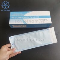 Túi ép tiệt trùng dạng dán sẵn 90x260mm - Túi đóng gói vô trùng dụng cụ y tế kích thước 90x260mm