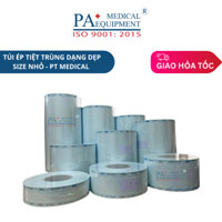 Túi ép tiệt trùng dạng dẹp size NHỎ PT MEDICAL