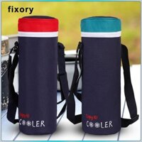 Túi fixory Túi Đựng Bình Nước Cách Nhiệt Có Dây Đeo Vai Tay Chai Uống Túi Tote Để Chạy