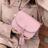 Túi Furla 1927 mini crossbody màu hồng tiểu thư mẫu mới 2020 kèm charm xinh xắn