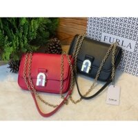 Túi Furla Cosy mini đen da mềm đeo vai đeo chéo đều đẹp