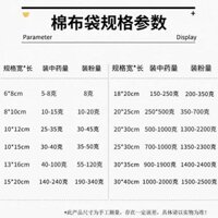 Túi gạc Cotton nguyên chất Túi lọc Túi đựng thuốc Giải mã Túi trà Túi đựng gia vị Túi đựng chất liệu om Túi đựng súp Túi đựng súp Túi tách WF17