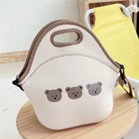 Túi Gấu Đeo Chéo Cho Mẹ Bỉm Sữa