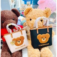 Túi gấu trắng ttwn bear (sẵn)