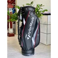 Túi gậy golf da PU bóng túi chơi golf 5 ngăn chống nước chống bụi cao cấp TM023 - Đen