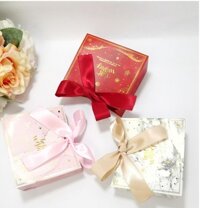 TÚI GIẤY BEST WISHES ĐỰNG QUÀ TẶNG KÈM NƠ ĐÁNG YÊU T.CRAFT HOUSE