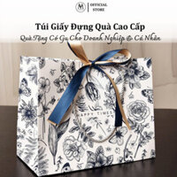 Túi Giấy Cứng Túi Đựng Quà Sinh Nhật Người Yêu Túi Xách Tay Cao Cấp Nhiều Size Có Nơ Tiện Lợi