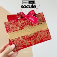 Túi Giấy Dior Christian Nơ Ruy Băng Đỏ 2025 19.5x14x7