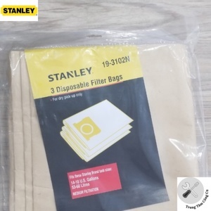 Túi giấy đựng bụi sử dụng cho máy hút bụi Stanley 19-3102N