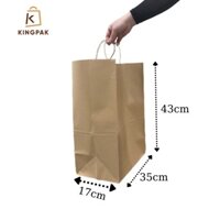 Túi giấy Kraft 35*17*43cm (100 túi)