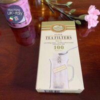 Túi giấy lọc trà cánh tiện dụng sạch sẽ x 100 túi (cỡ S)