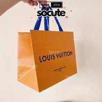 Túi Giấy Louis Vuitton Vàng 25x21x15cm