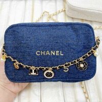 Túi gift Chanel phối dây 18 x 12 x 5 cm