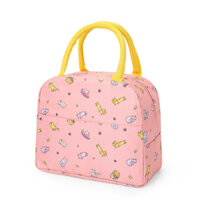 Túi Giữ Nhiệt Túi Đựng Hộp Cơm Chống Thấm Cao Cấp, Giữ Nhiệt Tốt, Nhỏ Gọn, Nhiều Màu Sắc - Mèo nhí hồng