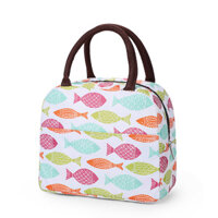 Túi Giữ Nhiệt Túi Đựng Hộp Cơm Chống Thấm Cao Cấp, Giữ Nhiệt Tốt, Nhỏ Gọn, Nhiều Màu Sắc - Cá