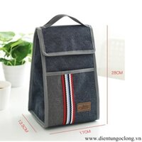 Túi Giữ Nhiệt Vải Denim Style Taiwan