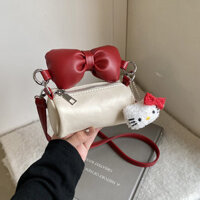 Túi Gối Mini Bowknot Túi Đeo Vai Niche Túi Nữ