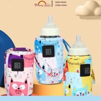 Túi hâm nóng sữa cổng USB thiết kế nhỏ gọn tiện dụng tùy chọn màu sắc cho bé