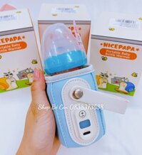 Túi hâm sữa cao cấp Nice Papa (dùng cho mọi loại bình)