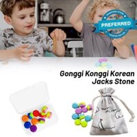 Túi Hàn Quốc Truyền Thống Chơi Game Gonggi Jack Đá Xe Lửa Bộ Đồ Chơi Tập Thể Dục Cứu Trợ Đồ Chơi Mắt W3g4