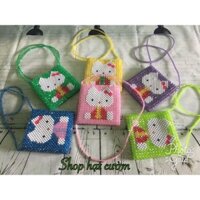Túi hạt cườm mèo Kitty cho bé