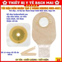 Túi Hậu Môn Nhân Tạo 2 Mảnh Cao Cấp MiKiDo MKD-4021 Có Bộ Lọc Than Hoạt Tính Khử Mùi, Kẹp Rời