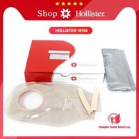 Túi hậu môn nhân tạo 2 mảnh,Hollister 18104,  túi chứa phân 2 mảnh 70mm  (USA-Mỹ) có khóa kẹp