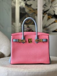 Túi Hermes Birkin 30 Togo Ghw Replica 11 Mix 2 Màu 30cm
