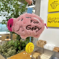 Túi hình heo hồng nhỏ dễ thương QSS (túi cho phụ nữ và trẻ em) túi đeo chéo/túi vai/túi thắt lưng (bao gồm túi tai nghe mini có thể tháo rời và ví tiền) DJ163