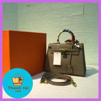 Túi hm size 25 kèm hộp tặng khăn ổ khóa