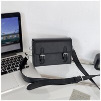 Túi hộp ANO, Túi đeo chéo da Unisex phong cách Hàn Quốc TC093