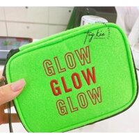 Túi Hộp Mỹ Phẩm SKII Glow Nền Xanh Chuối