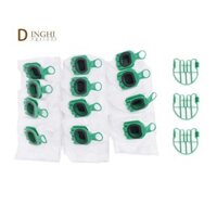 Túi Hút Bụi Cho Kobold VB100 100 Túi Lọc Với 3 Bộ Lọc Bảo Vệ Động Cơ Phụ Kiện Thay Thế Túi Bụi