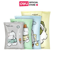 Túi Hút Chân Không Đựng Quần Áo, Chăn Ga Gối, Thú Bông Deli - Loại Dày Cao Cấp, Nhiều Hoạ Tiết, Bảo Vệ Quần Áo, Chăn Ga Khỏi Ẩm, Nấm Mốc, Chống Nước Tuyệt Đối - Mèo xám - nhiều màu - 80X100