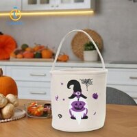 Túi Kẹo Halloween Trang Trí Halloween Kẹo Tote Xô Cho Tủ Kệ Gia Đình