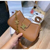 Túi kẹp nách nữ Cel ine pochette bản 2 dây fullbox